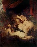 Sir Joshua Reynolds Cupid Untying the Zone of Venus oil painting artist
